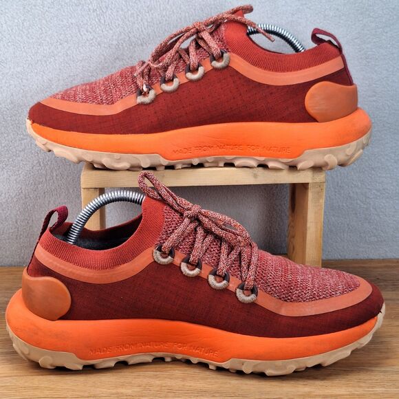 Allbirds SWT Men\'s 10 Trail Runner Sneakers Red Orange Lace-Up Sustainable main image 5